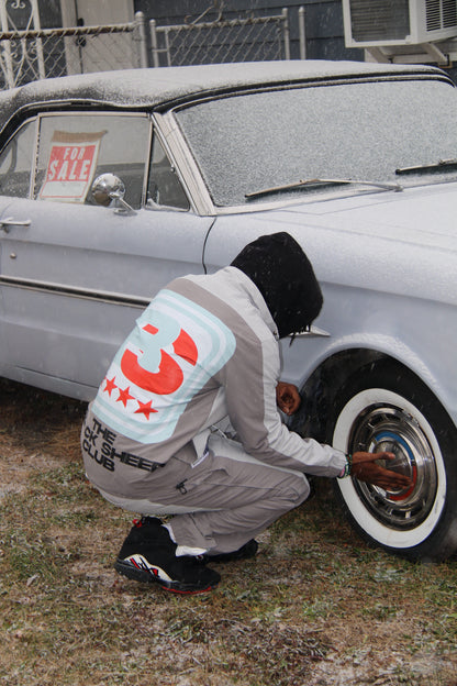 VALOR GRAY "PIT CREW STARTA" WINDBREAKER SET
